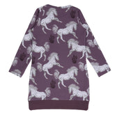 Sweat dress made of cotton (organic)